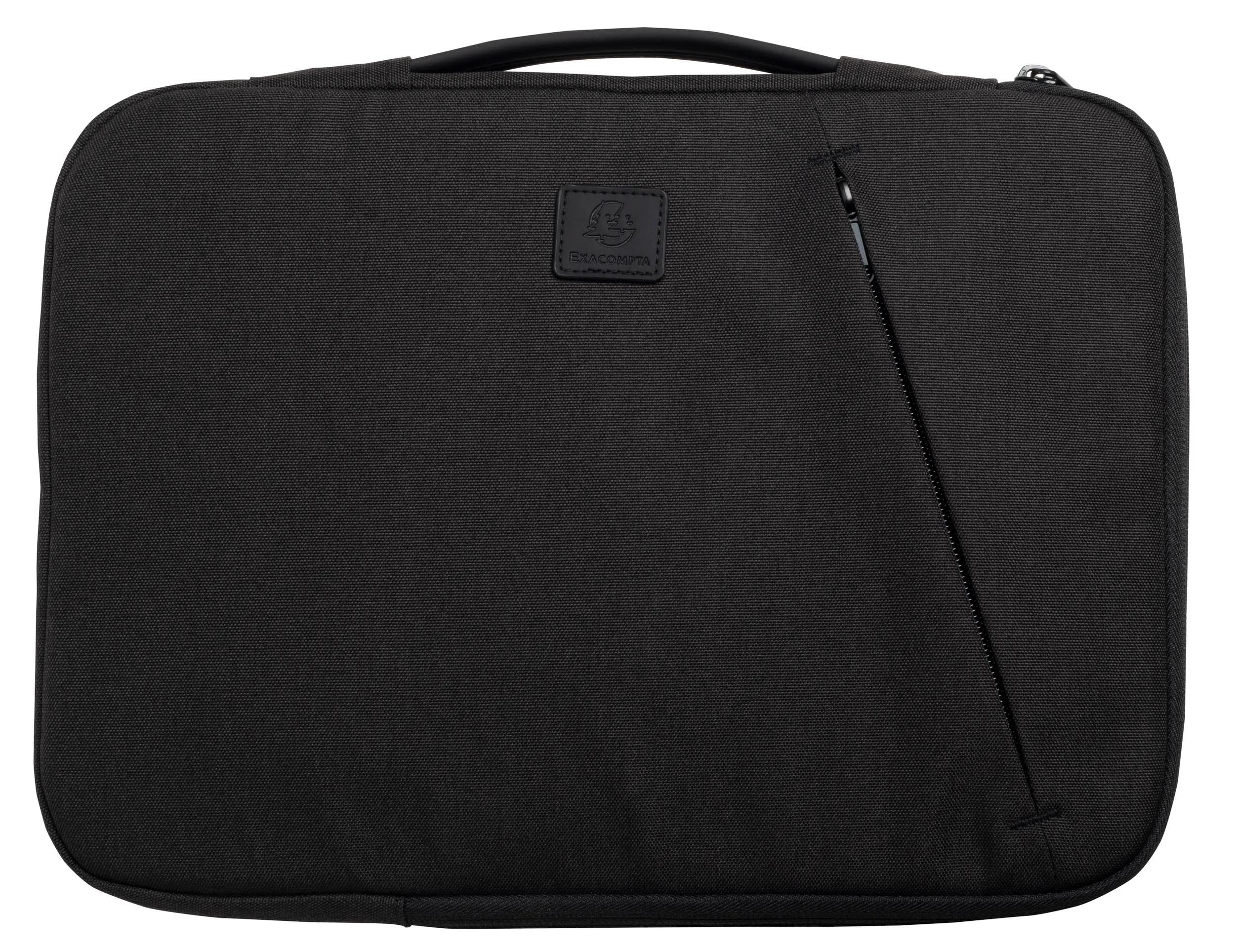 EXACOMPTA, Unisex computer case, Black, 39 x 28 x 2 cm