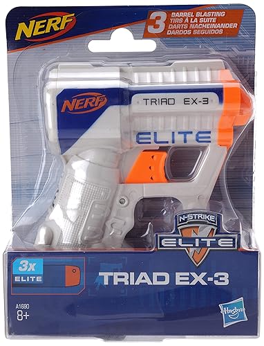 NERF Elite Triad EX3 et Flechettes Elite Officielles