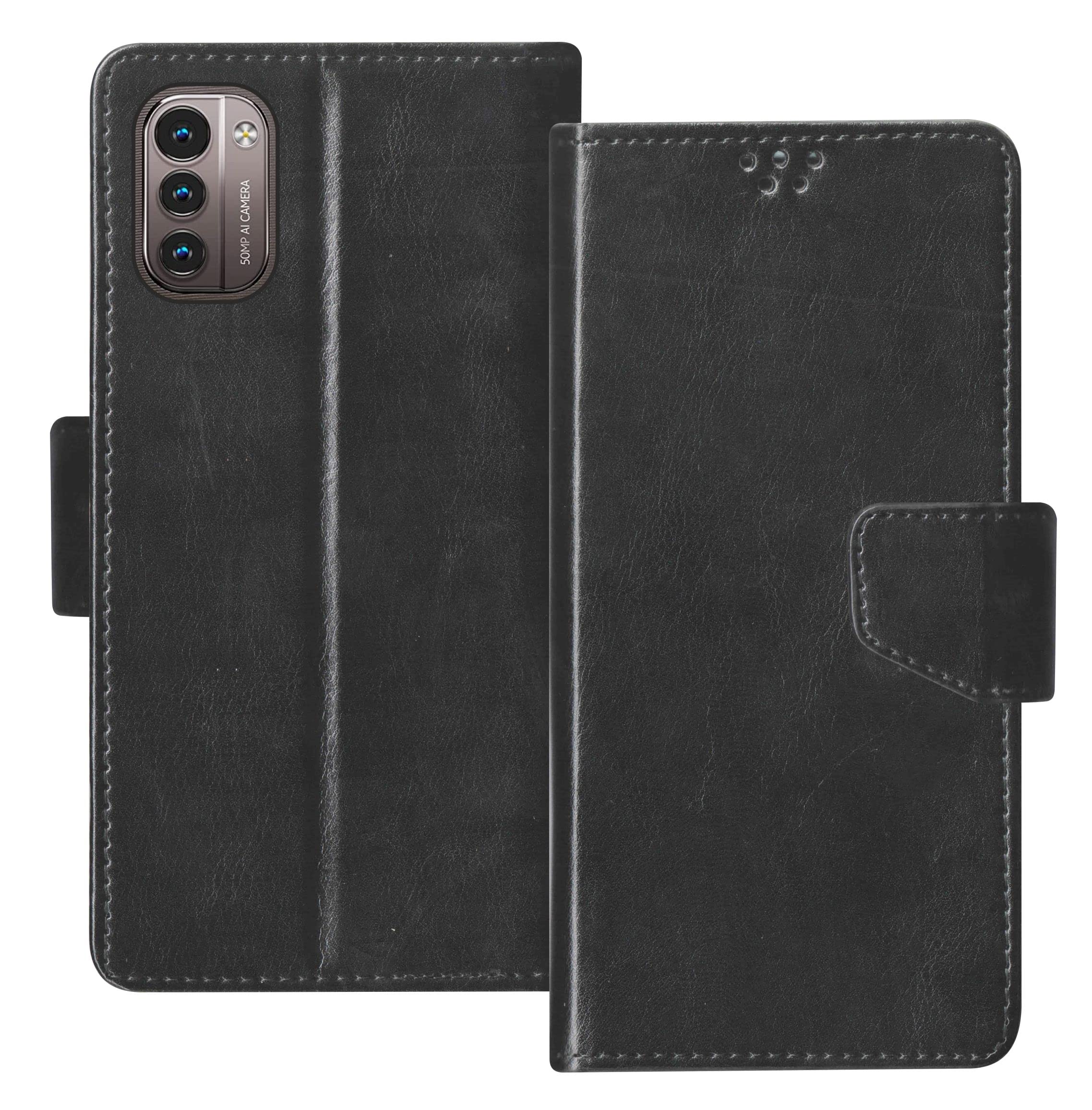 SBMS Nokia G21 Flip Cover Back Cover Case with Magnatic Closure | Inbuilt Stand | Card & Money Pocket (Mat Blue) (B0CCMH512G) Amazon Price History, Amazon Price Tracker