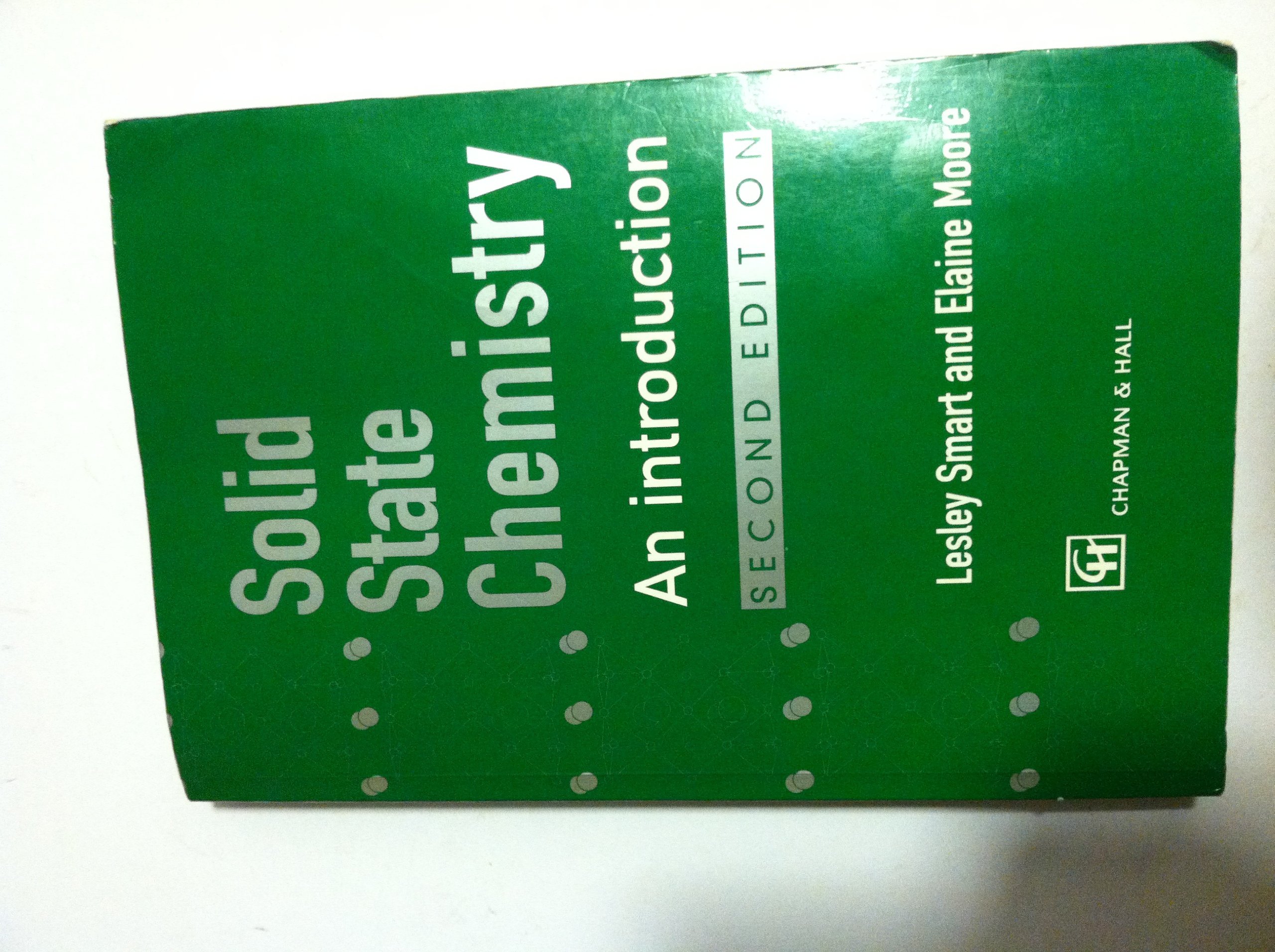 Buy Solid State Chemistry: An Introduction — BookShops.in