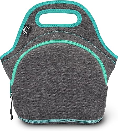 Nordic By Nature Lonchera de neopreno para mujer y lonchera para niños, bolsa de almuerzo aislada, reutilizable, lavable, gruesa, duradera de