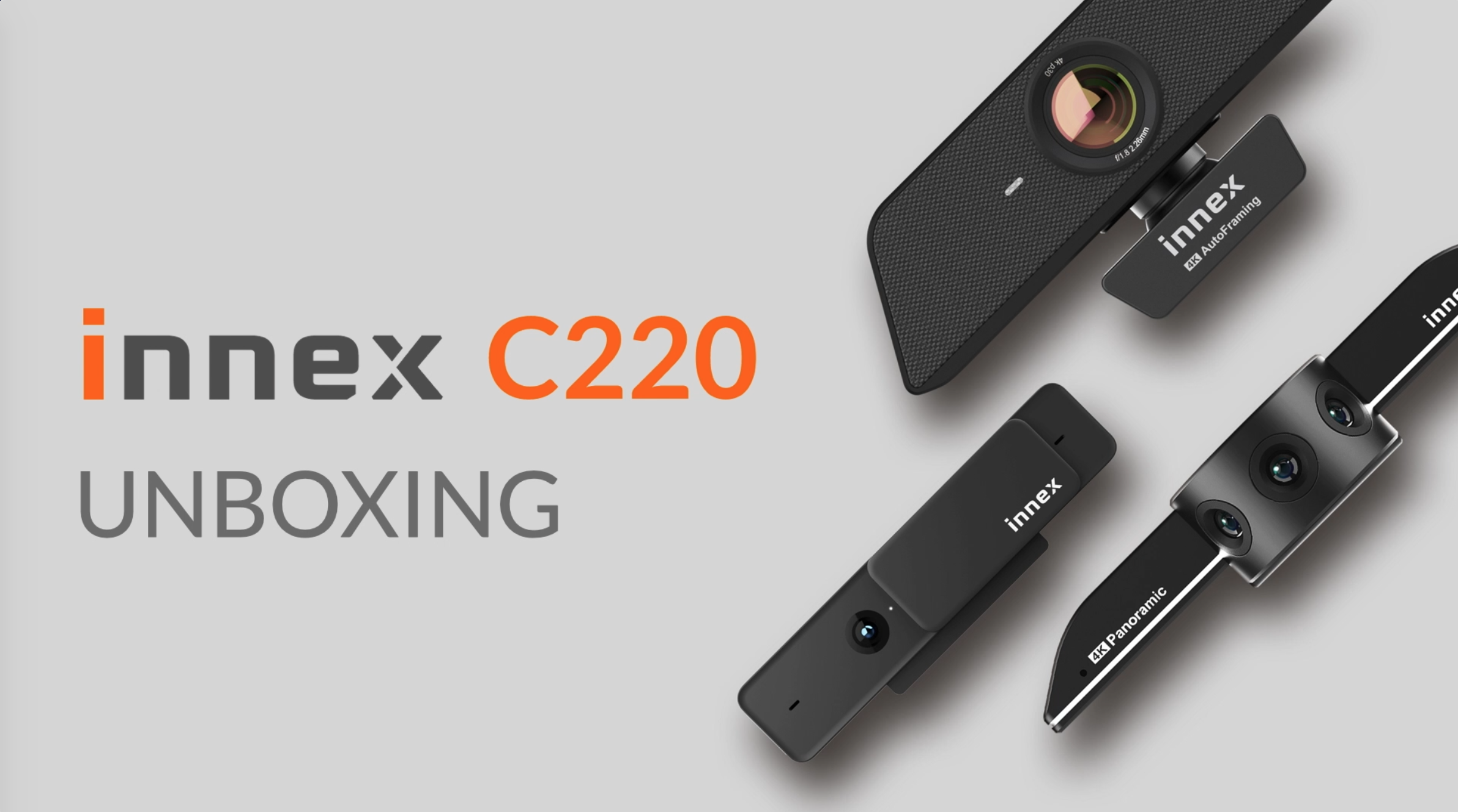 Innex Telecamera Watch Innex C220 1080P Webcam Unboxing on Amazon Live