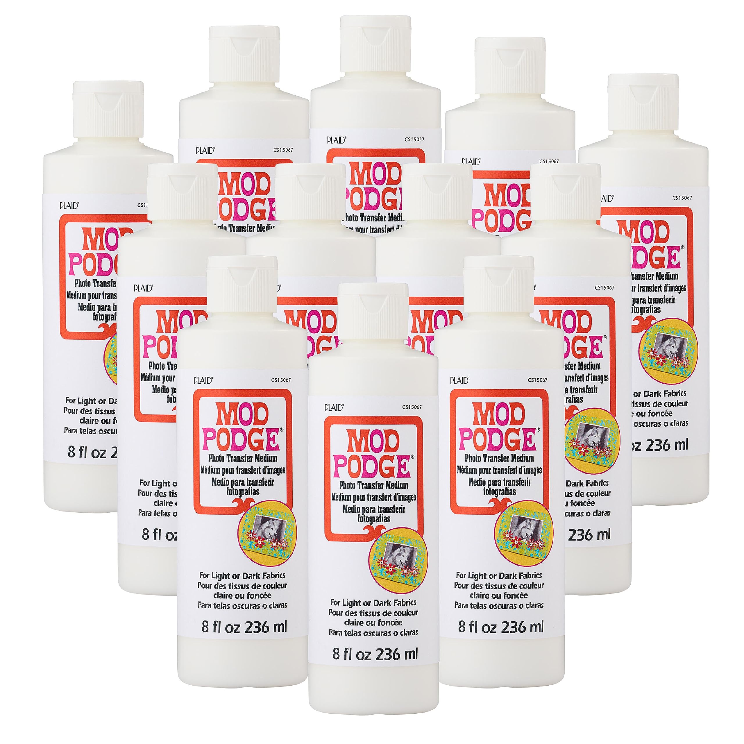 Mod Podge Photo Transfer Medium (8-Ounce), CS15067B (Pack of 12)