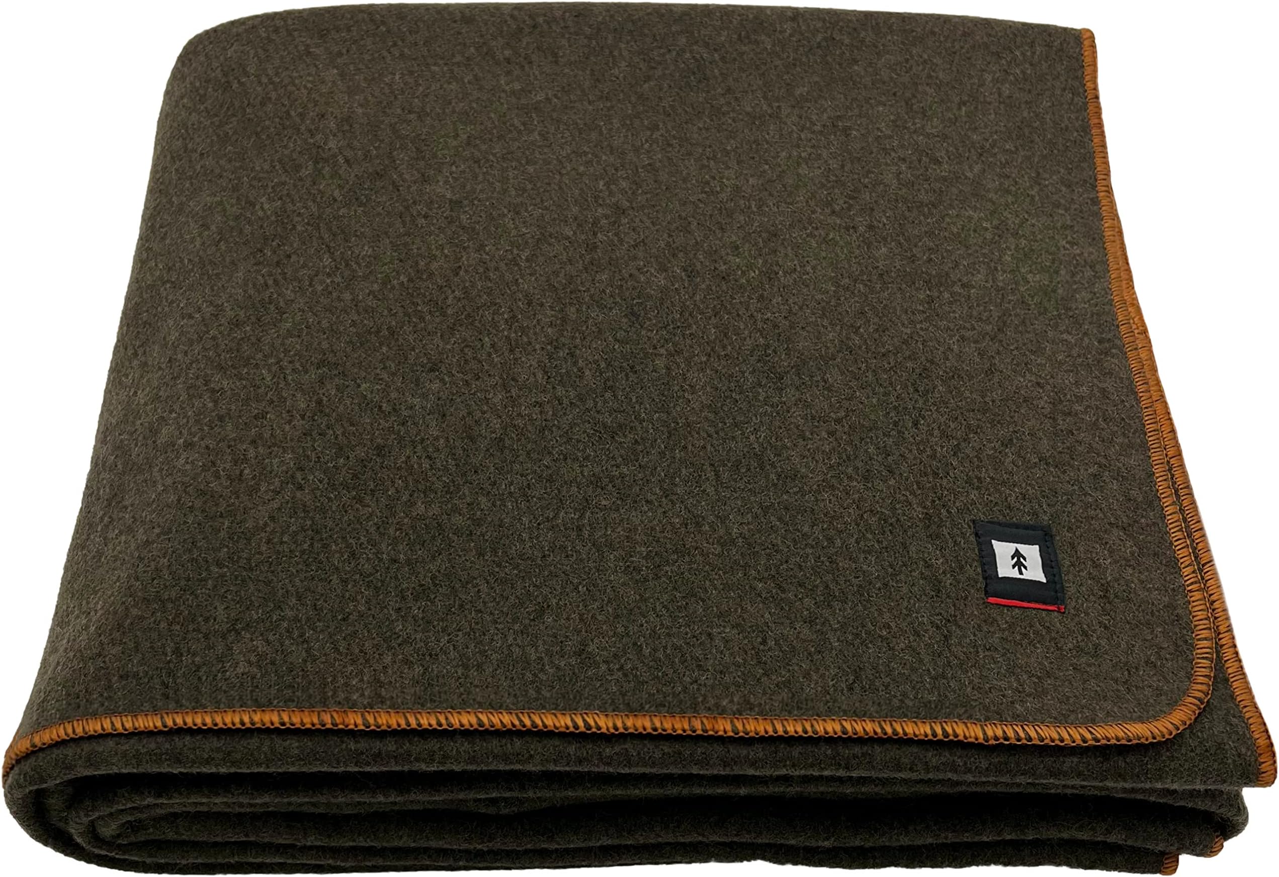 Arcturus Plaid Wool Blanket 4.5lbs, Warm, Heavy, Washable, Large Great for Camping, Outdoors