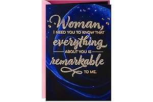 Hallmark Mahogany Romantic Mothers Day Card for Wife or Girlfriend