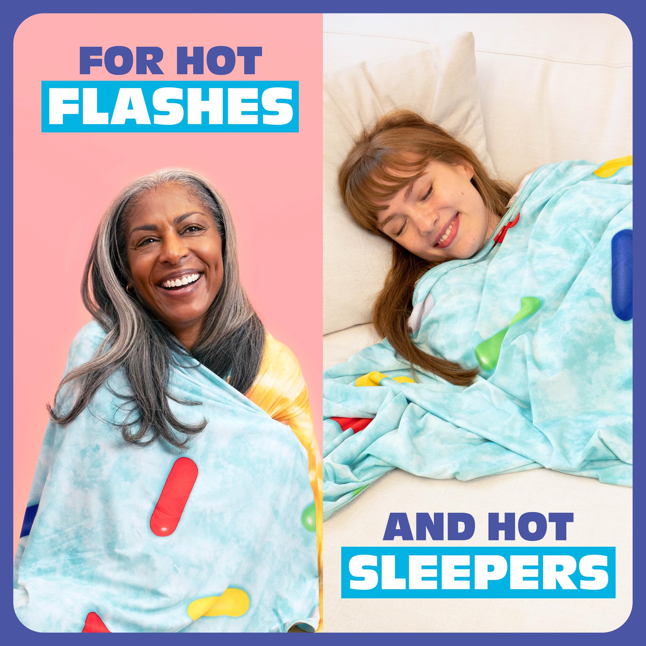 アイスクリーム柄ブランケット Amazon｜What DO YOU MEME?RelatableのCozy Concepts Co. アイス