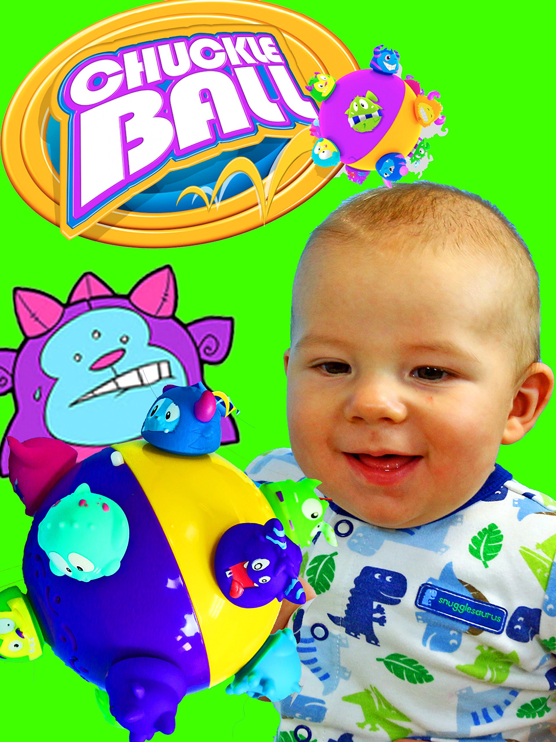 Amazon.co.jp CHUCKLE BALL Fun Baby & Kids Games Toy Knock Out Challenge by DisneyCarToysを観る