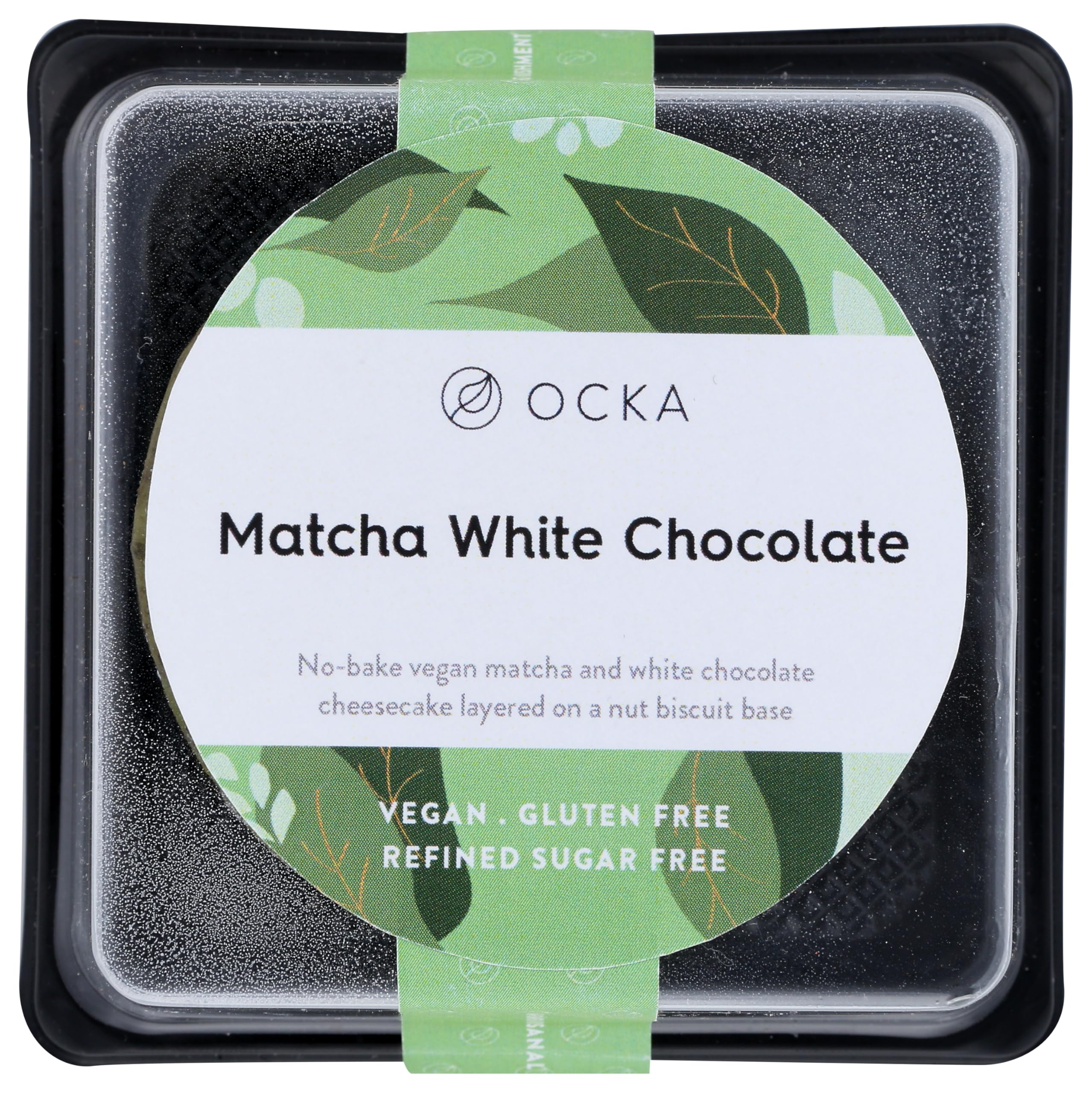 Ocka Treats Matcha White Chocolate Cheesecake, 4 OZ | Grocery