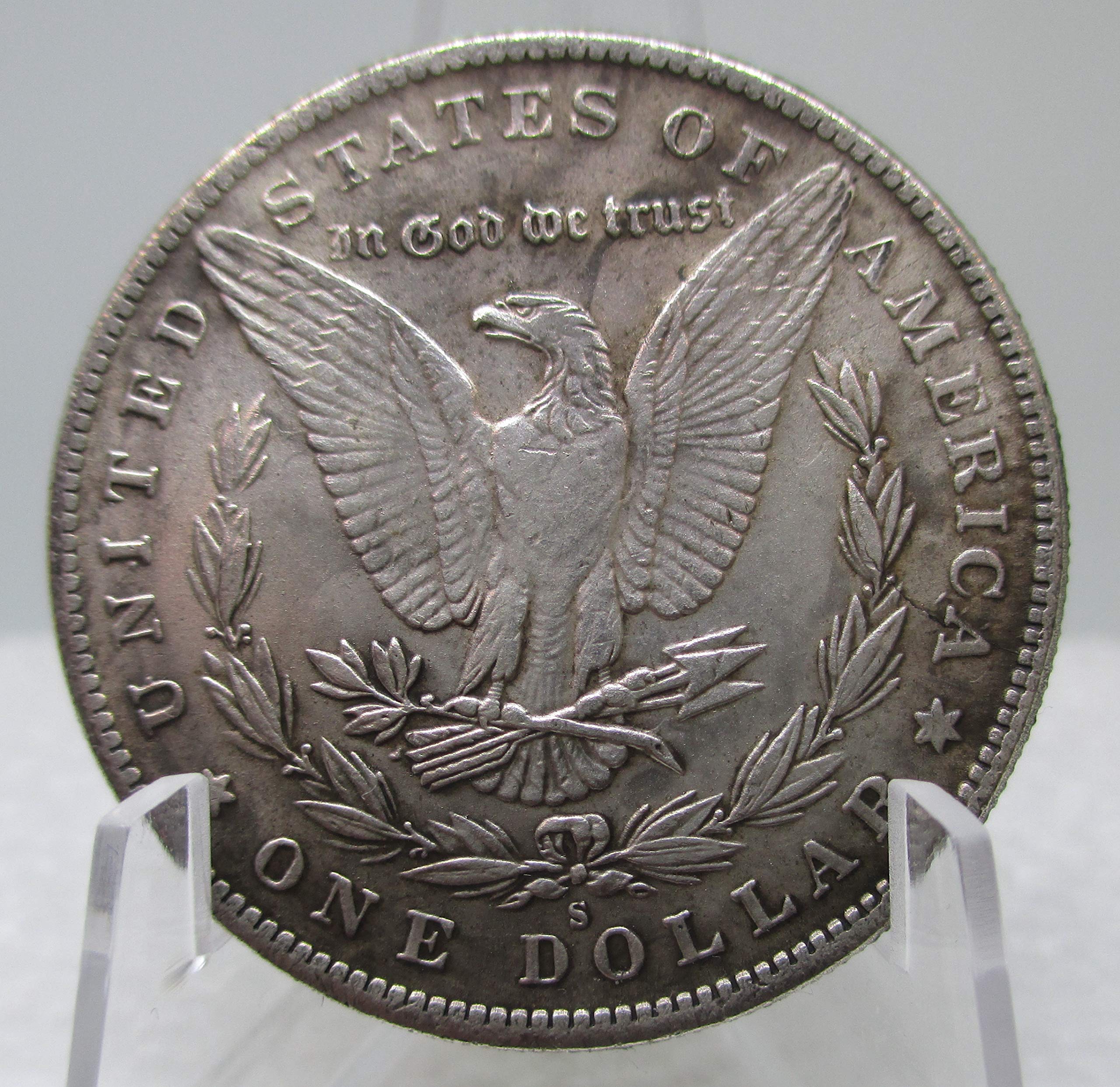 Amazon.com: Hobo Nickel 1893 Morgan Dollar Devil Satan Lucifer