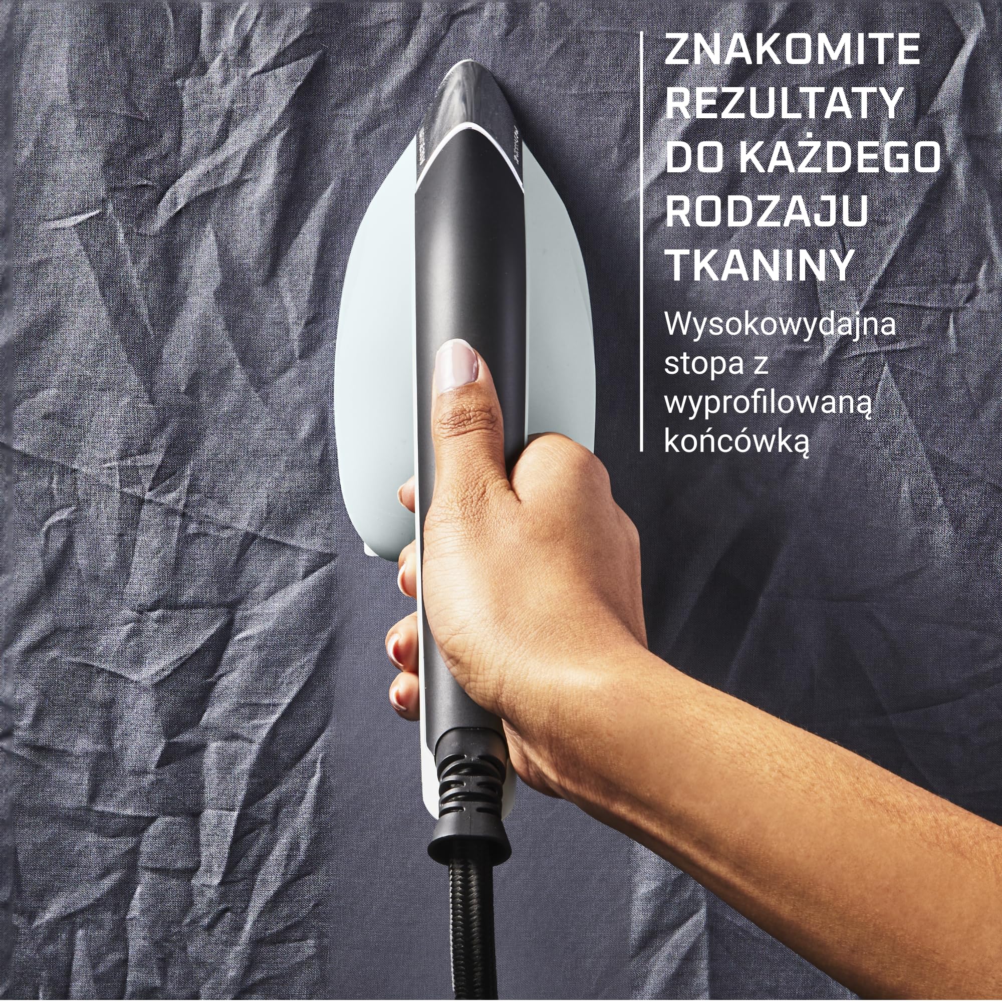 TEFAL JF4031E0 żelazko parowe Duo Power 2w1 żelazko i parownica, 1700W, stały strumień pary 25 g/min, uderzenie pary 100 g/min, czas nagrzewania 30s, ceramiczna stopa, mata do prasowania jasnozielony