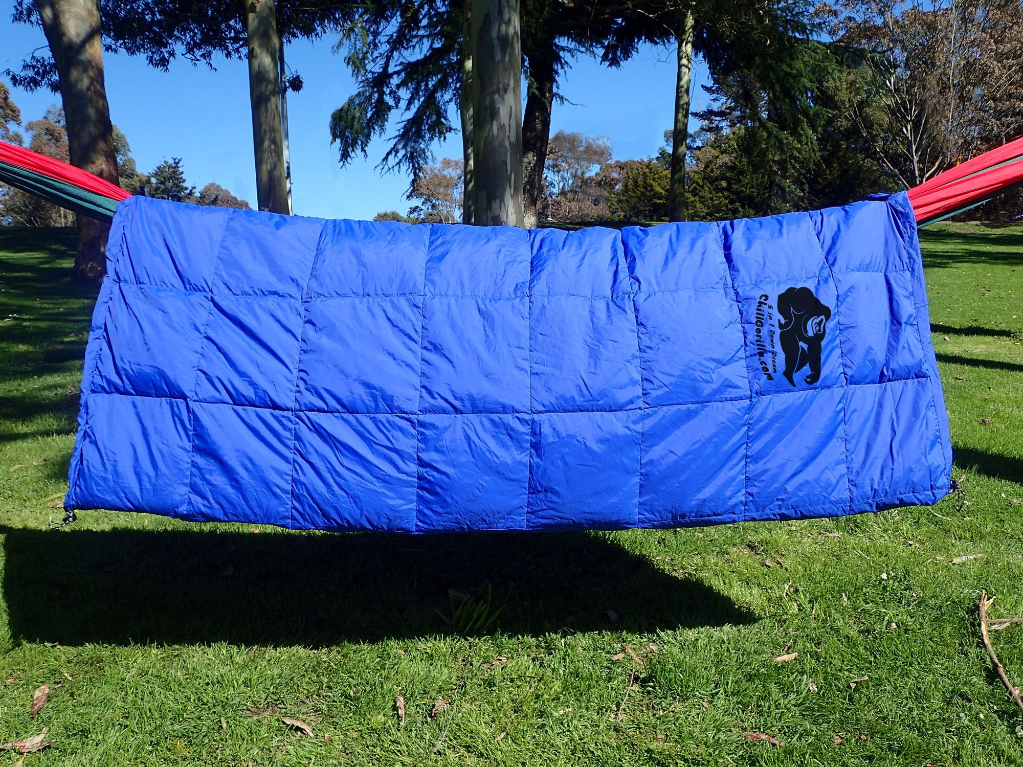 Chill Gorilla 30°F 800 Fill Power Down UNDERQUILT, Sleeping Bag, POD