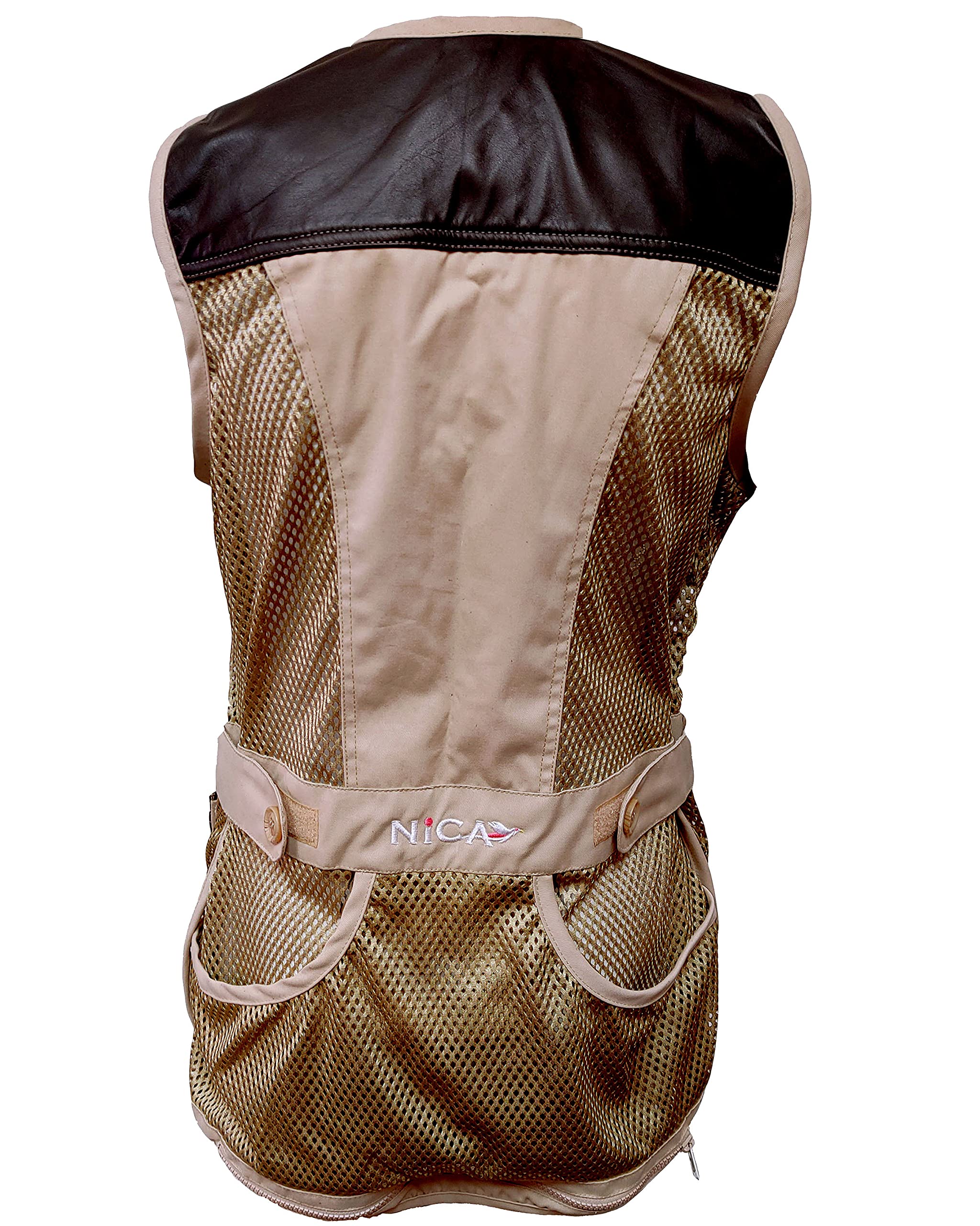 RIDING GEARS Falconry Cordura Vest, Hawking vest, Hunting Vest, Jungle vest, Wild Vest (L,XL,XXL) Green Vest (M)