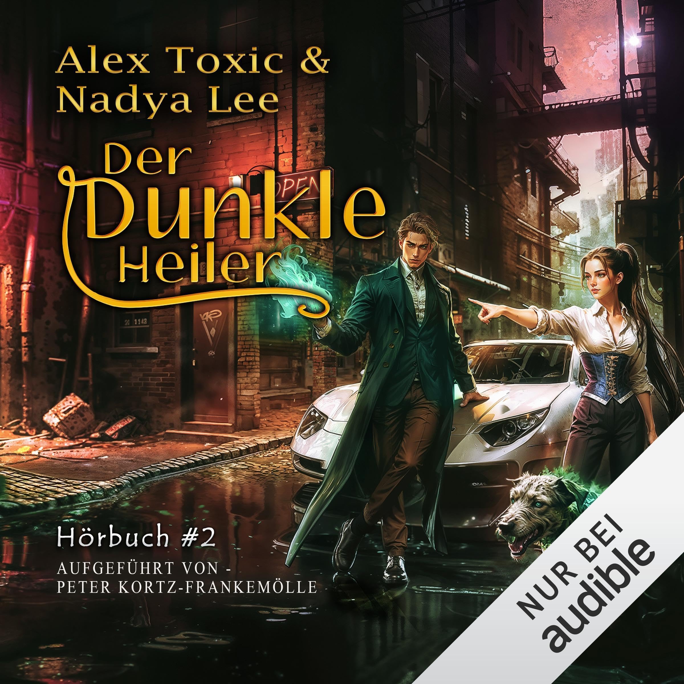 Cover art for Der dunkle Heiler. Eine historische Portal Progression-Fantasy Serie: Der dunkle Heiler, Buch 2