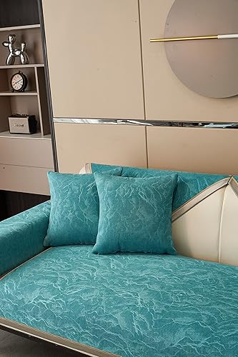 Miniatura 2 de GORHLady Funda de sofá en forma de I, fundas acolchadas, lavable, funda de sofá, funda de almohada para asientos de varios pasajeros, 17.7 x 17.7