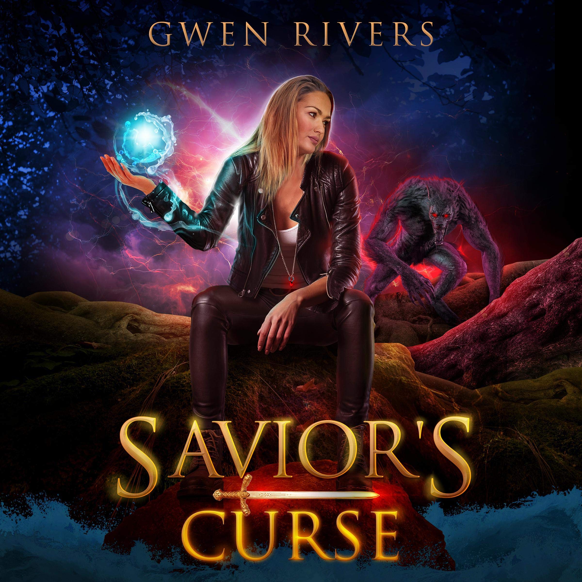 Cover art for Savior's Curse: A Fae and Fur Urban Fantasy