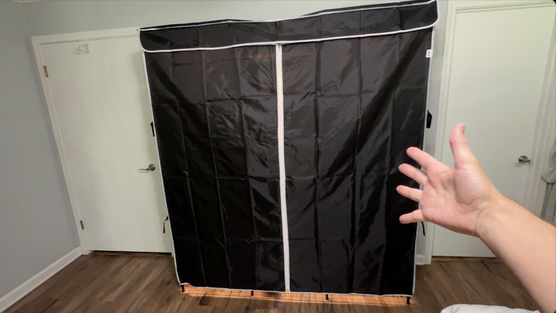 BEST Garment Racks? | Heavy Duty Covered Clothes Rack + LEDs