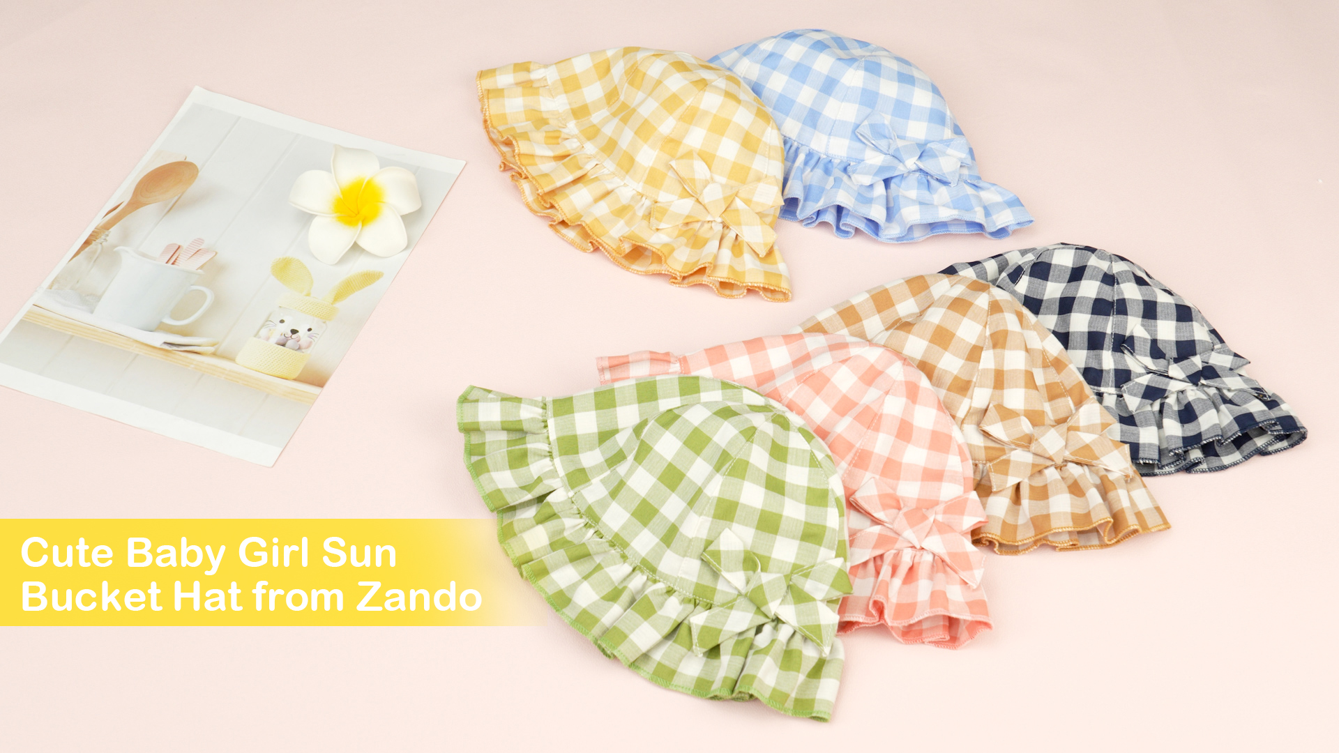 Amazon.com: Zando Baby Sun Hat 6-12 Months Cute Ruffle Brim Baby