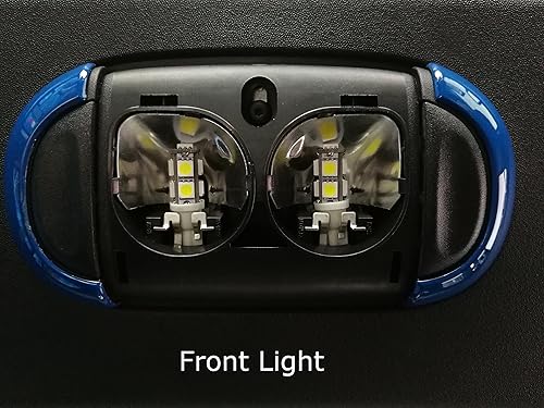 Miniatura 3 de Hooke Road JK Wrangler - Bombillas de cúpula para Jeep JK Wrangler con parte superior blanca brillante para mapas de lectura para Jeep JK Wrangler