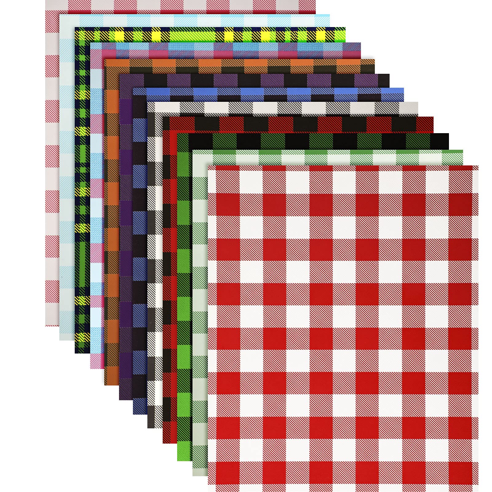 Amazon.com: 12 Pieces Easter Heat Transfer Vinyl Sheets Iron on Vinyl HTV  Heart Press Vinyl for Valentine St. Patrick Home Party Decor Crafts, 10 x  12 Inch (Plaid Design)