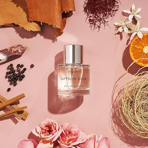Miniatura 3 de Lake & Skye Saffron Dusk Eau de Parfum Spray - Fragancia moderna, consciente y duradera - 1.7 onzas líquidas (1.7fl oz)