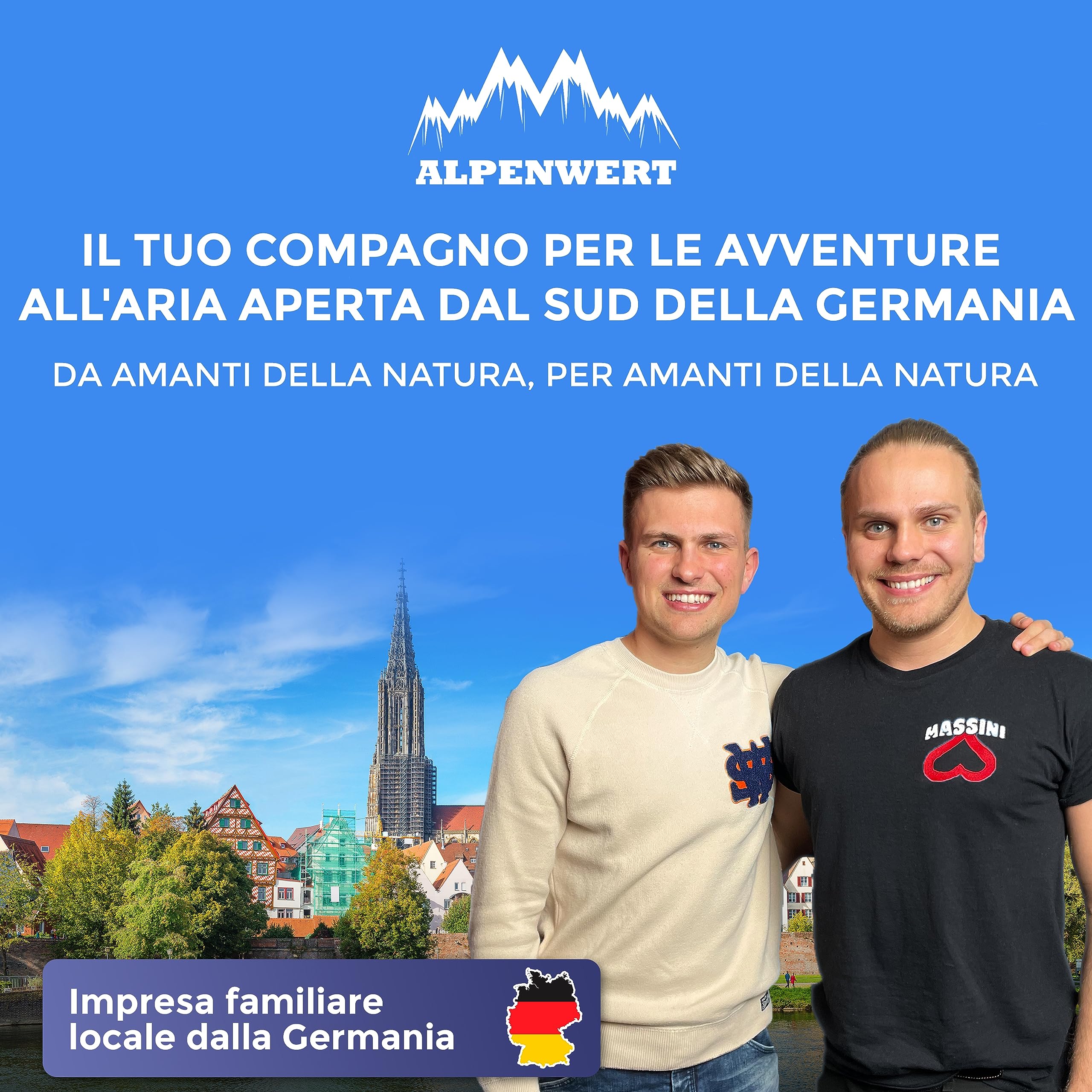 Alpenwert® Materassino isolante per esterni [piccolo ingombro & ultraleggero] materasso ad aria perfetto per campeggio, escursionismo, zaino in spalla UVM. - Tappetino gonfiabile