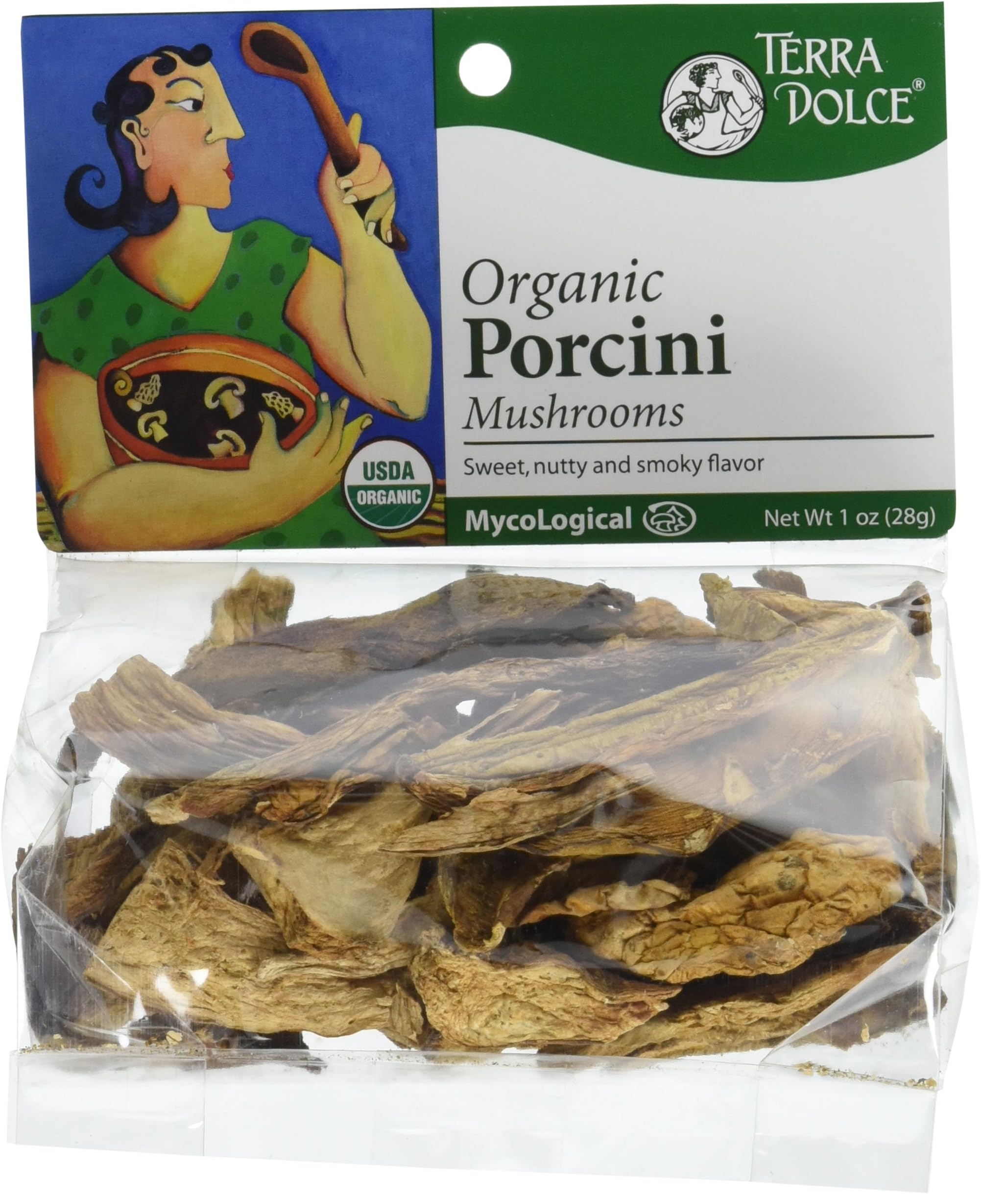 Terra Dolce Organic Porcini Mushrooms, 1 Ounce