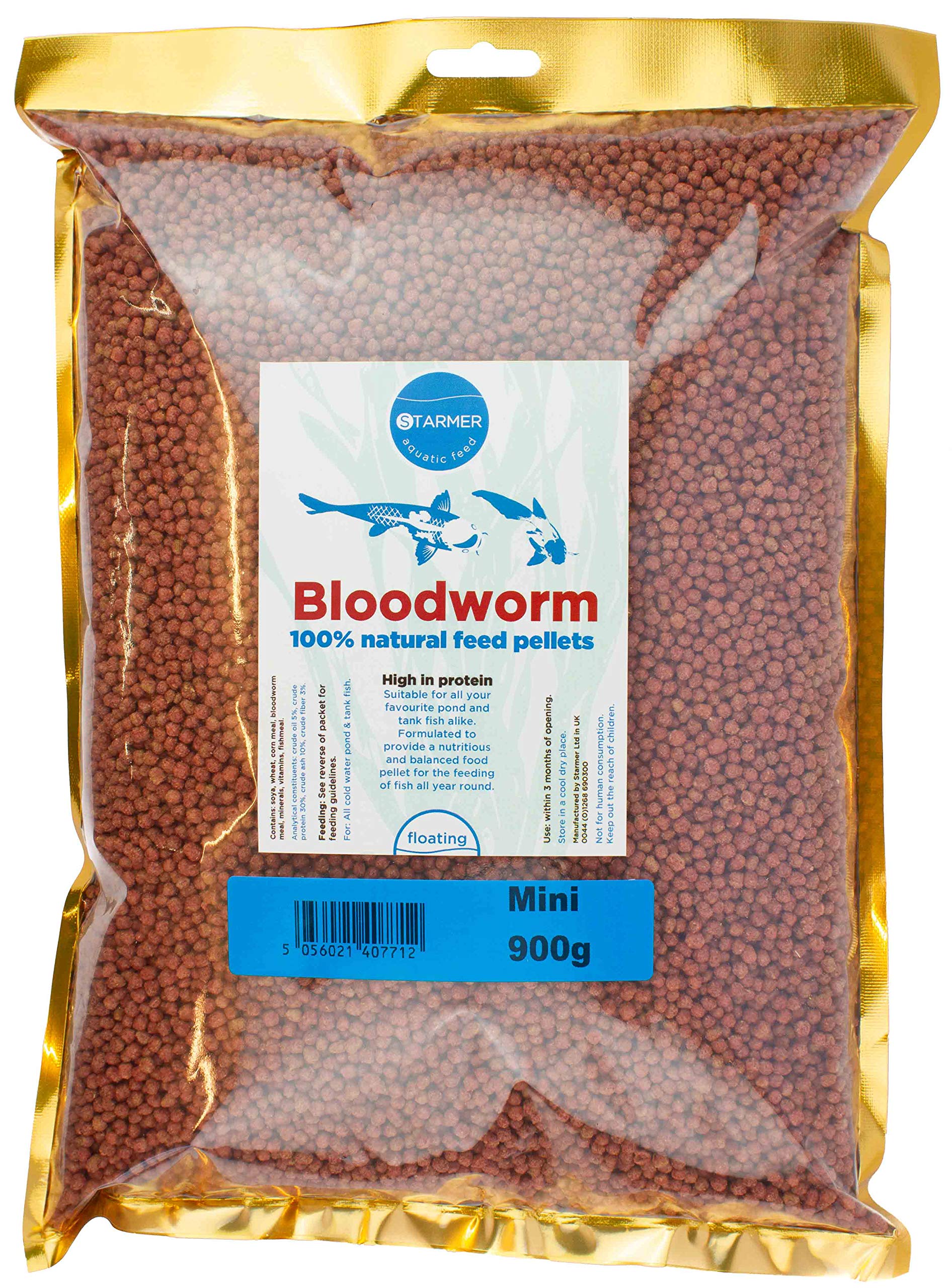 Bloodworm floating pellets / 3mm mini / 900g