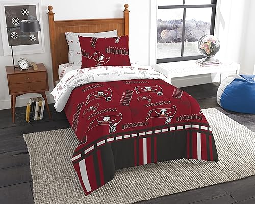 Miniatura 123 de Northwest NFL Unisex-Adult Bed in a Bag Set