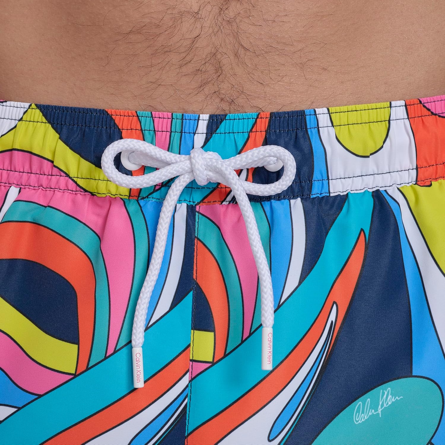 Calvin Klein Mens Volley Quick Dry Lightweight Swim Trunk - Image 5