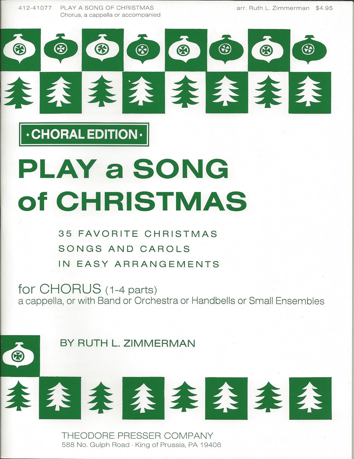 Play a Song of Christmas 35 Favorite Christmas Songs and Carols in