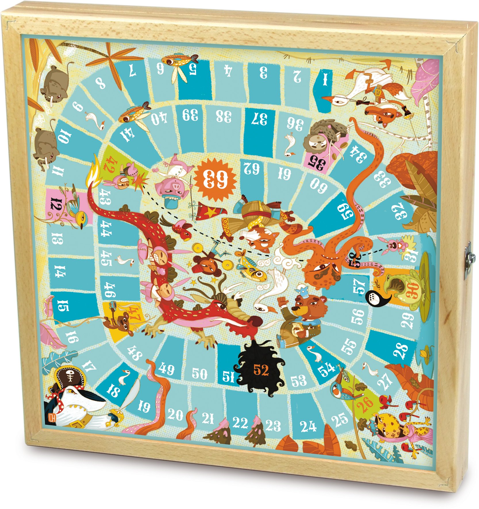 Vilac - 6107 - Coffret De Jeux des Mondes Fantastiques