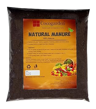 Cocogarden Organic Fertilizer Manure for Home Plants, 2 kg - image, photos