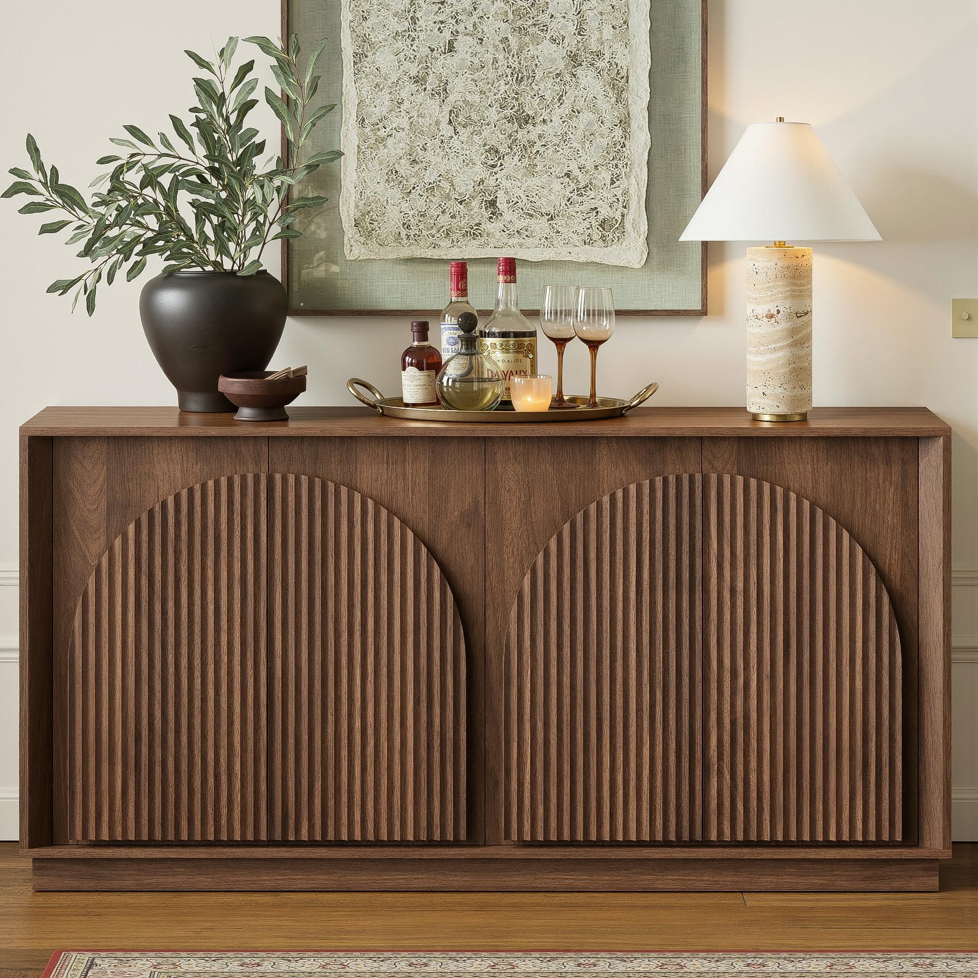win2win 65" Fluted Cabinet