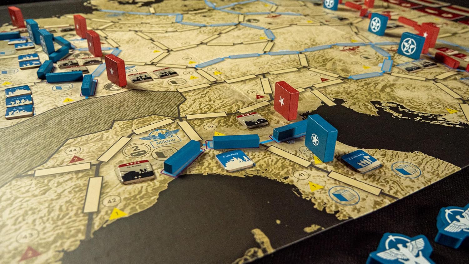 Race to Berlin by Portal Games | Ages 14+ | 2 Player Strategy Board Game | World War II Tactical War Game | Competitive Area Control Game | Revised Edition with Improved Components