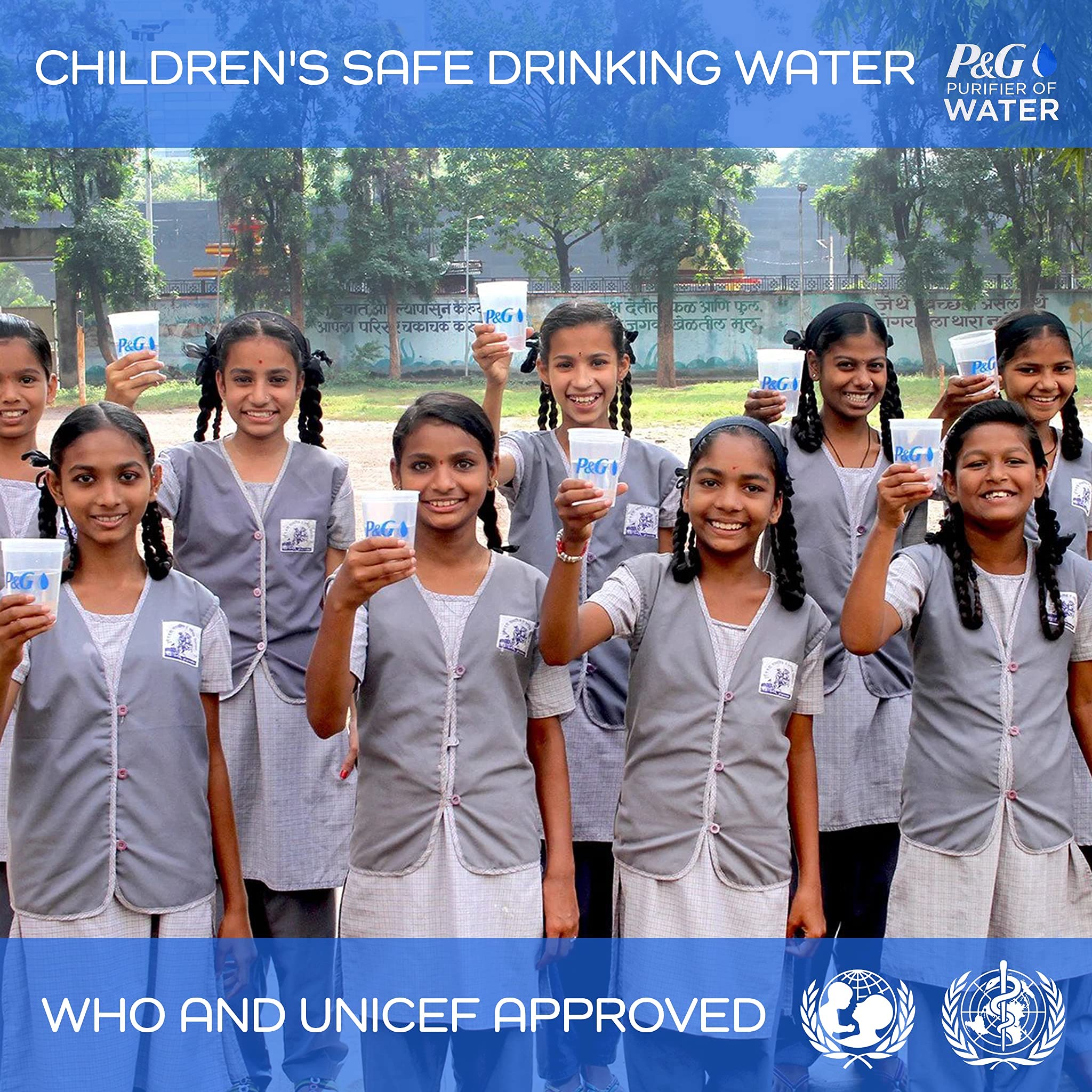 P&G Purifier of Water Portable Water Purifier Packets. Emergency Water