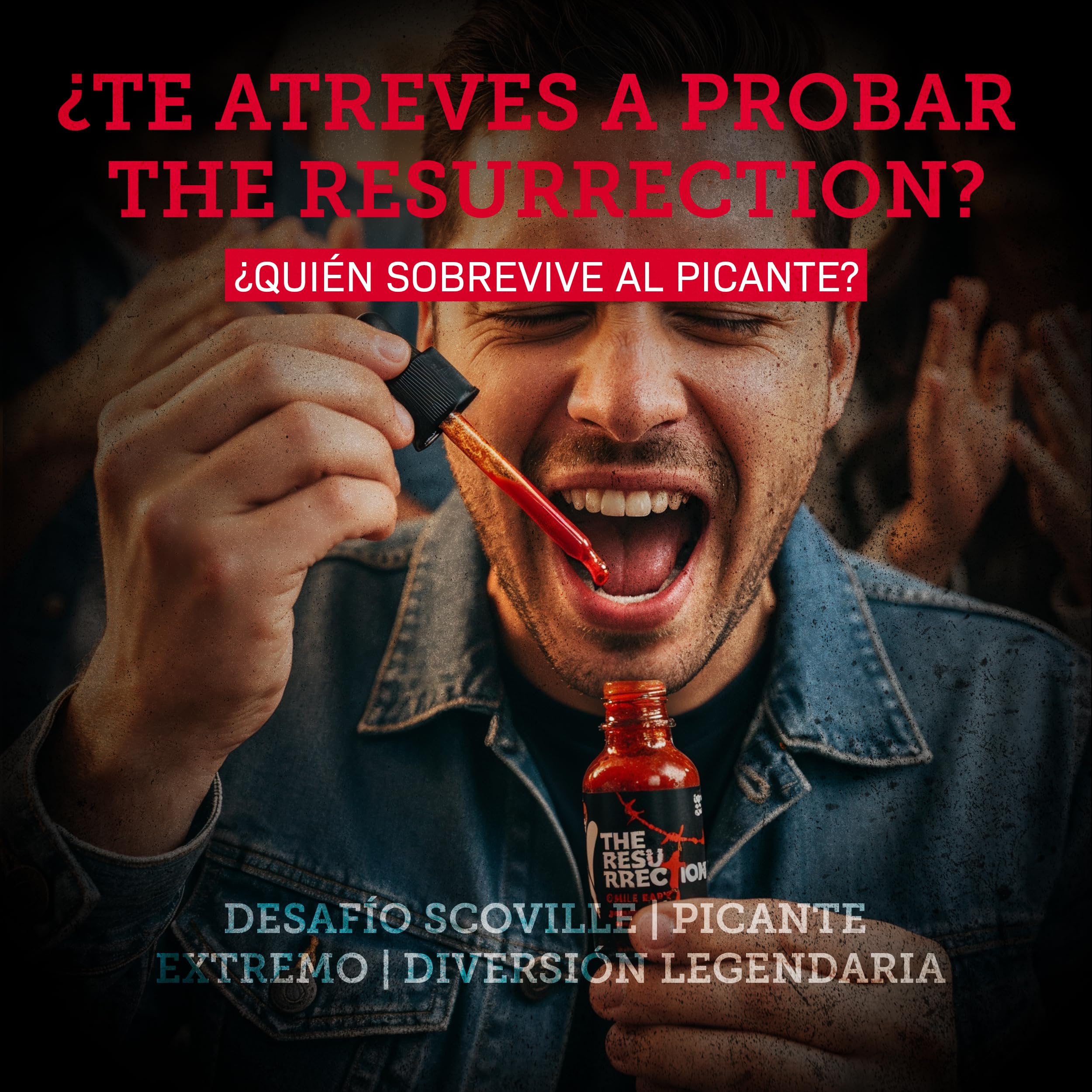 Salsa Extremadamente Picante Carolina Reaper 433.534 SHU Fermentación Artesanal 20 ml