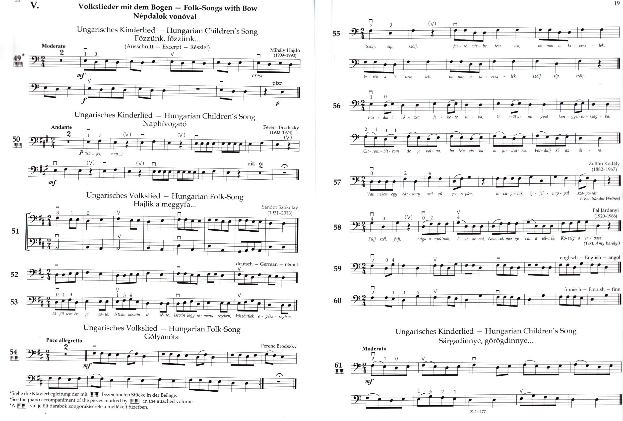 Violoncello ABC von Arpad Pejtsik - Violoncello-Schule mit bunter herzförmiger Notenklammer - 9790080141779