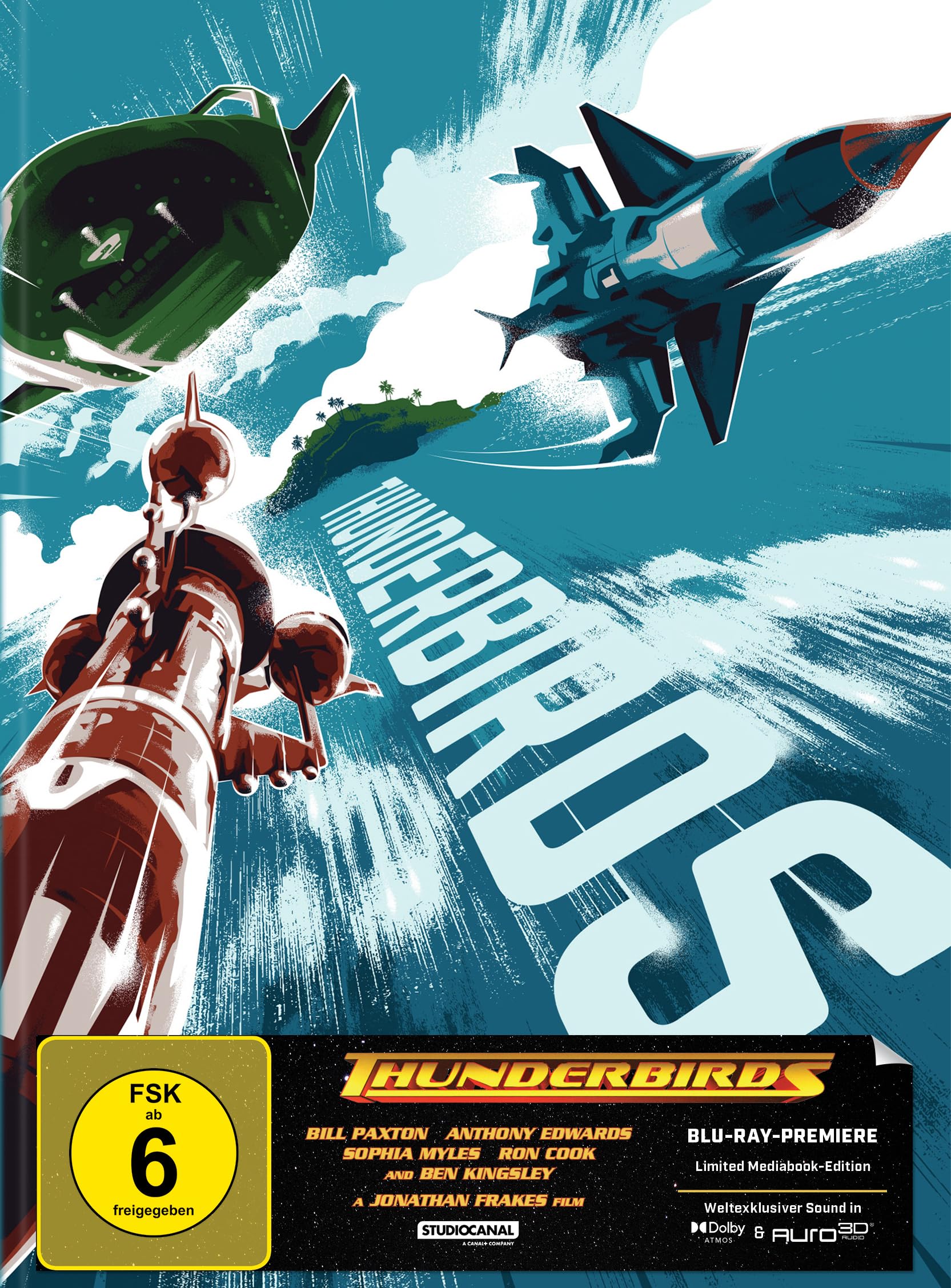 Thunderbirds Mediabook Cover B Joya de Colección Limitada a 444 Unidades