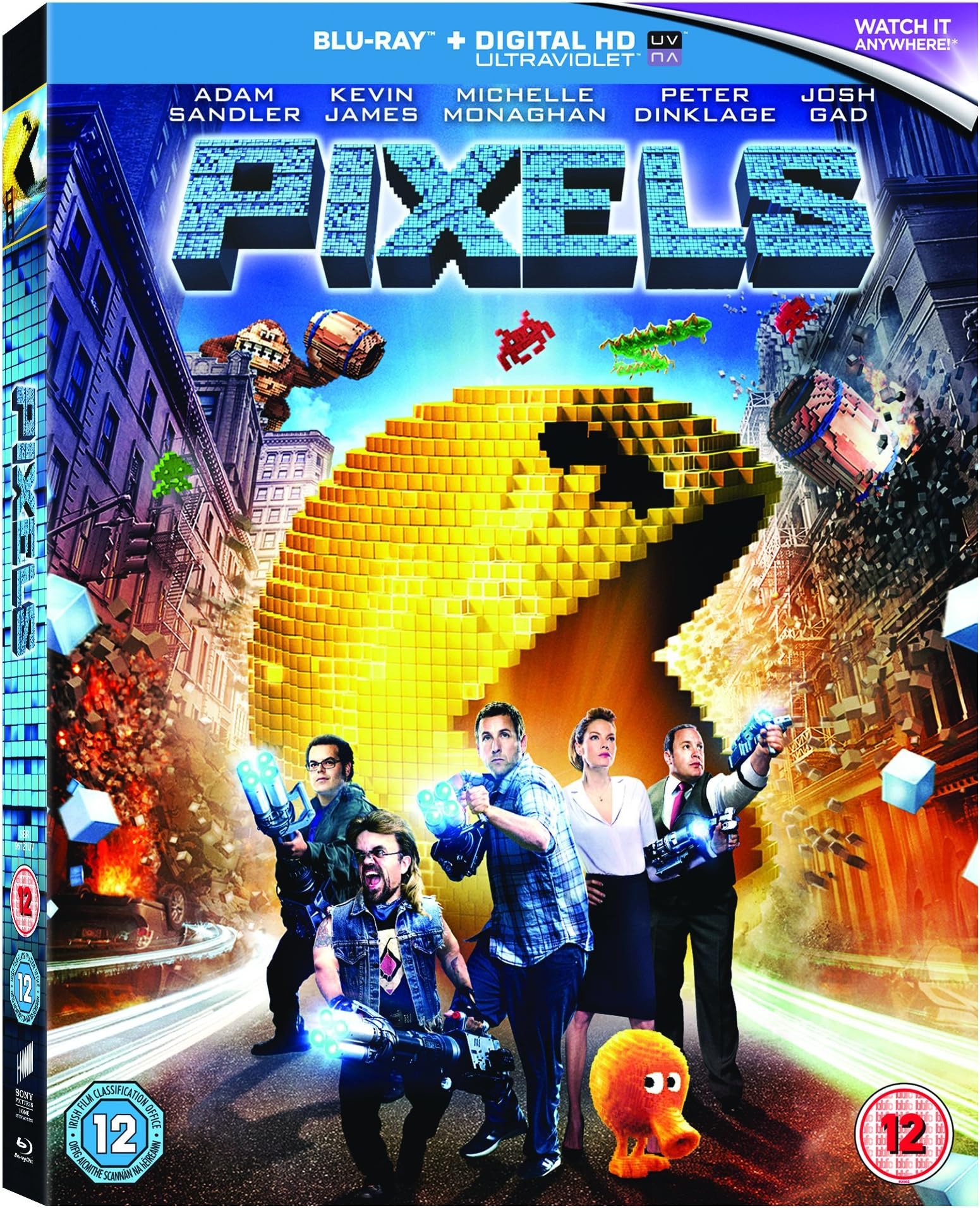 Pixels [Blu-ray] [Region Free]