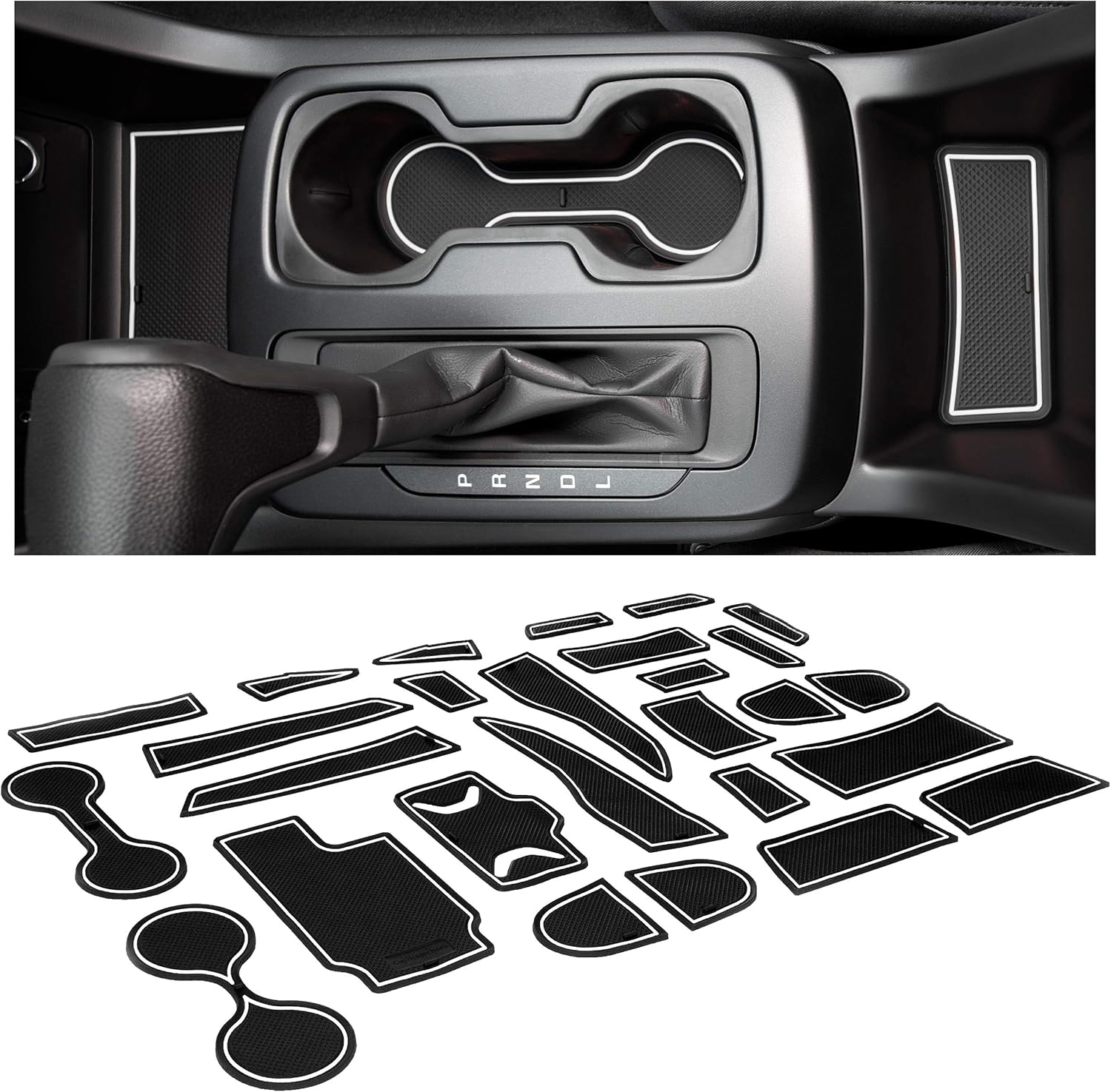 CupHolderHero Chevy Colorado & Canyon Cup Holder Inserts