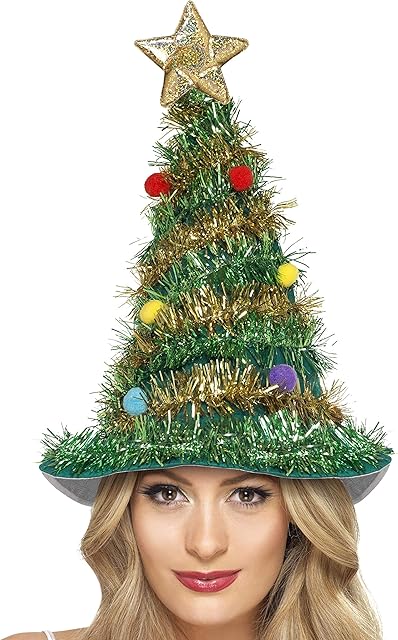 Smiffys Christmas Tree Hat