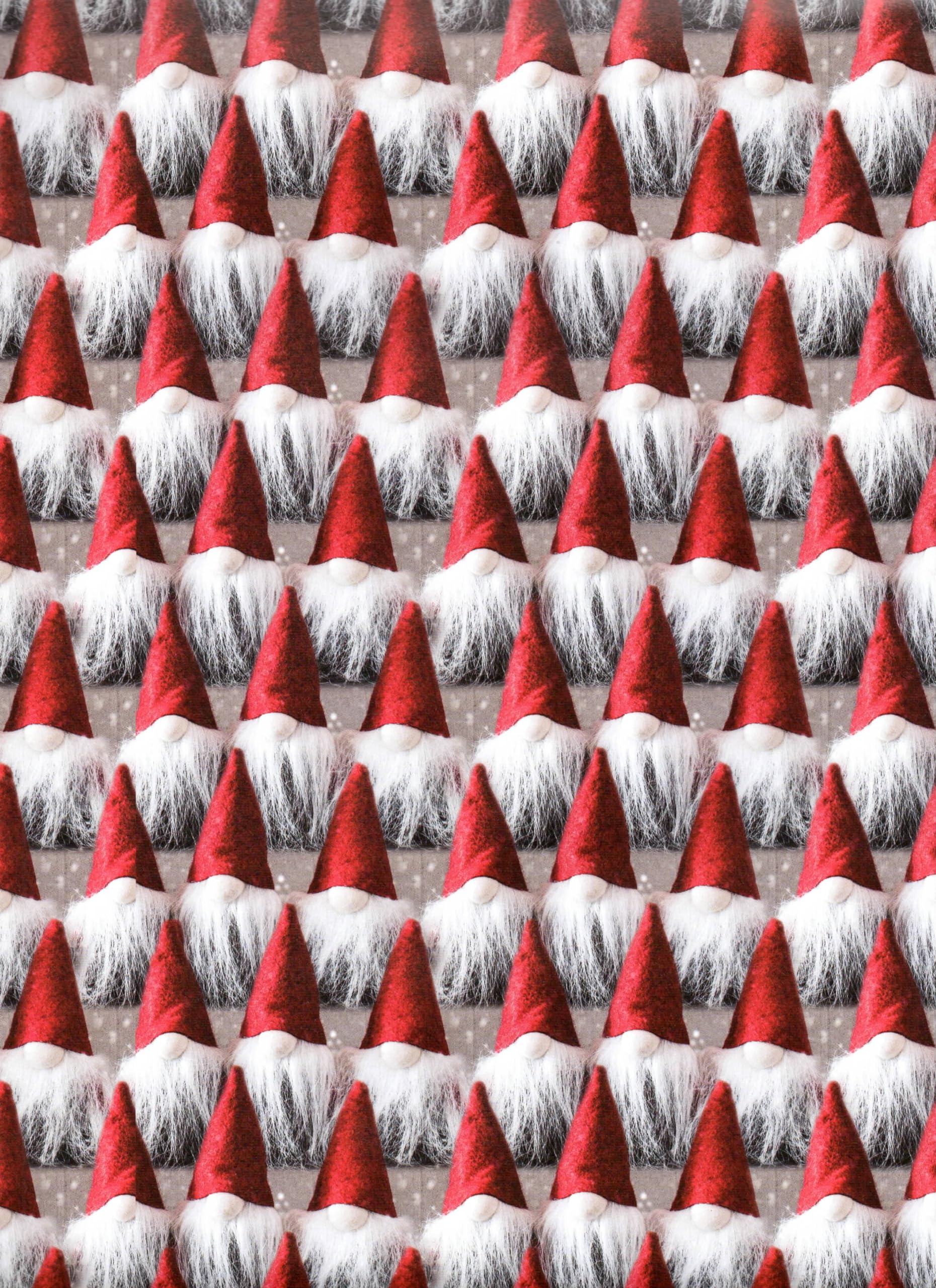 Arkamii 4 Papier D'emballage Cadeau De Noël Format 90 X 65 Cm