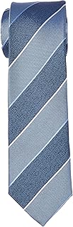 Dg Silk Stripe 7cm Tie Cravatta, Rafblue/Midblue, Taglia Unica Bambino