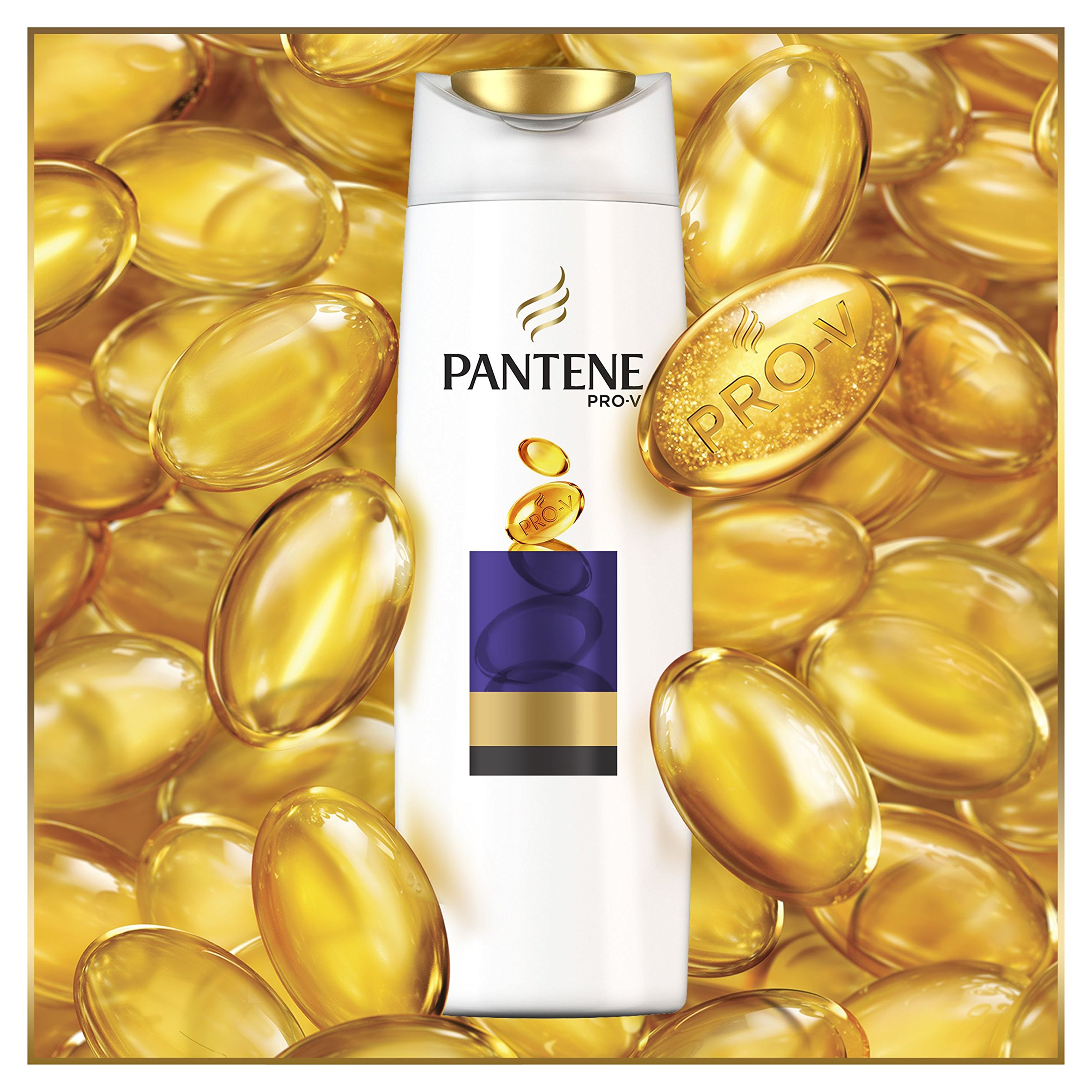 Pantene Pro-V Volume Lot de 6 shampoings pour cheveux fins et plats 300 ml