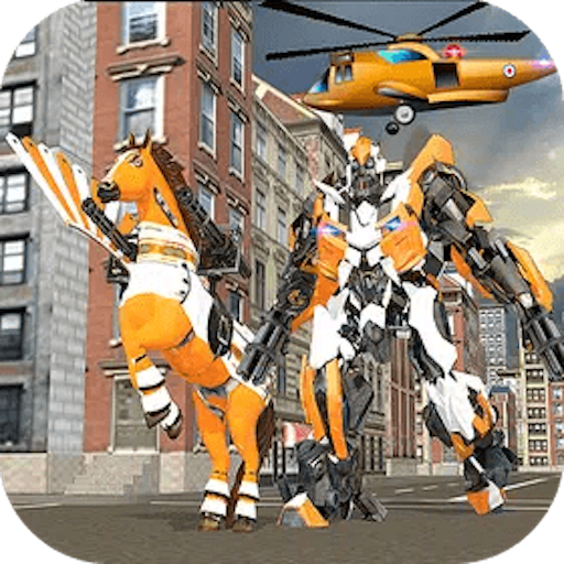 Real Robot Horse BattleWild Horse US Police Robot GameHorse ClubThe