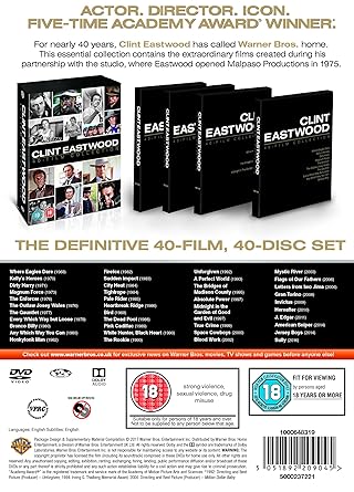 Dvd40 Clint Eastwood 40 Film Collection 40 Dvd Amazon De Richard Burton Clint Eastwood Mary Ure Patrick Wymark Michael Hordern Donald Houston Peter Barkworth William Squire Robert Beatty Brook Williams Brian G