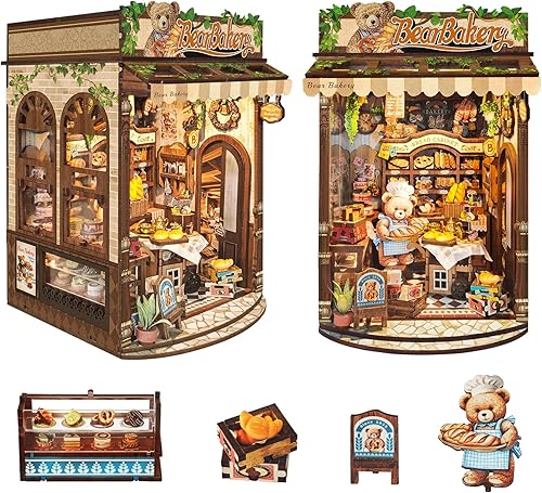 Kit de casa de muñecas en miniatura DIY y muebles de madera Mini Room Kit (SL007)