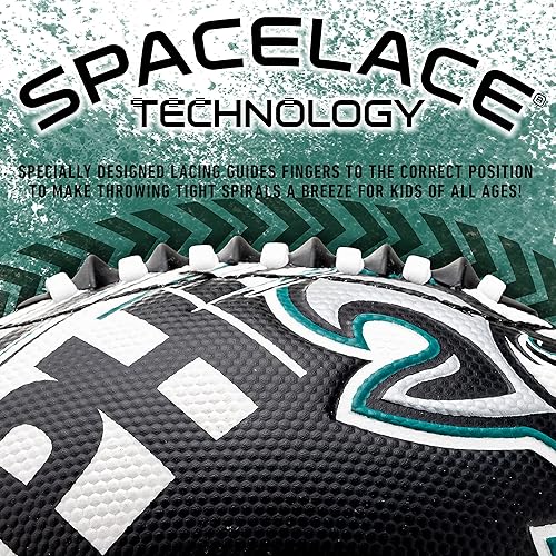 Vista 179 de Franklin Sports - Balones de fútbol americano juveniles de todos los equipos de la NFL, juego de balón infantil pequeño de 8.5 pulgadas + inflador