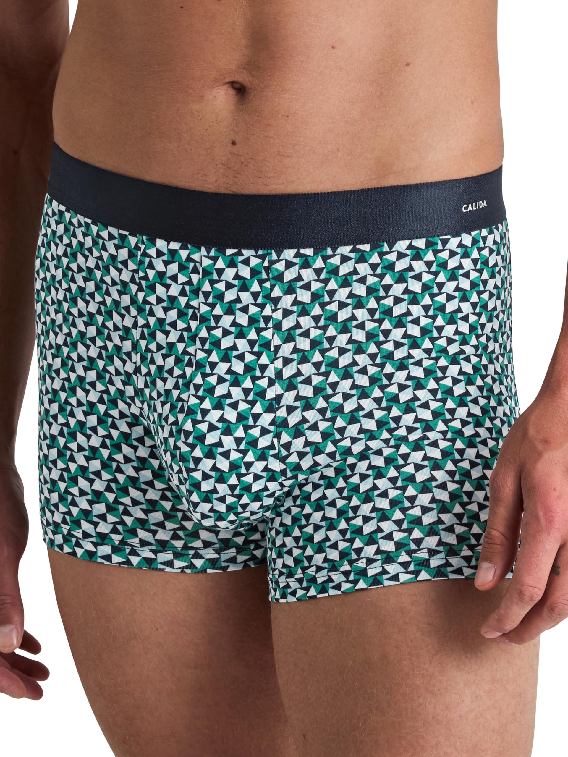 Calida Cotton Code Design New Boxer mit Softgummibund Herren