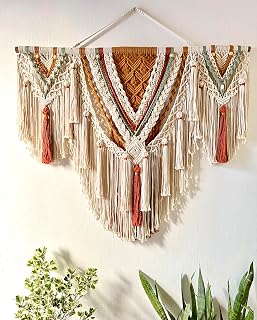 Macramé Doorway Curtains/Bohemian Room Divider/Handmade Door String Curtain/Door Window curtain Birthday Party, Wedding Backdrop